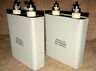 Cp70e1ef805v Sprague Two Hermetically Sealed Metal Can Capacitor
