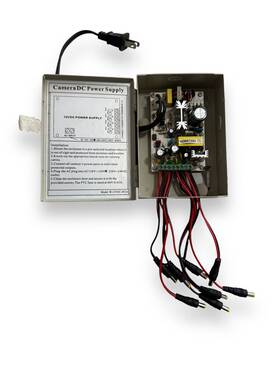 W-12vdc-4p-2a Dc W-12vdc-4p/2a Cantek 4 Ptc Output Cctv Distributed Power Supply
