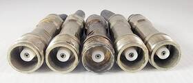 Ug-1214 Delta Ug-1214/u 5 Used Hn-type Female Plug Adapter Connectors