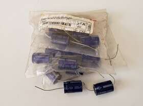 Ece-b1hu102 Digi-key Lot Of 30 P6381 1000 Uf 50v Axial Lead Aluminum Electrolytic Capacitors