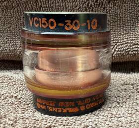 Vc150-30-10 Dolinko & Wilkens 150 Pf 10kv Peak And Fixed Vacuum Capacitor