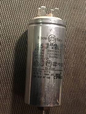 16.33.46 Ducati 25 Uf 400/500 Vac 60hz Start Capacitor