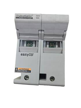 Ch60j2i Eaton Bussmann Fuse Holder 2 Poles 60a Amp Range 600v Ac/dc Easy Id