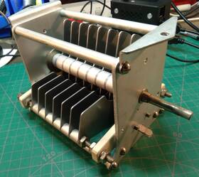 25-100 Ef Johnson 153-11 Pf 6 Kv Variable Capacitor For Hf Tuners. - E.f
