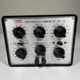 1140-a Eico Vintage 1140a Series-parallel R-c Resistor Cap Combination Box - Untested