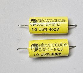 230d1e105j Electrocube 2 Pcs 1.0 5% 400v Capacitor