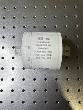 5mpa1107j Electronic Concepts 100 F Film Capacitor 300v Polypropylene