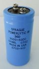 12000-40dc Ep40-123 8404c Sprague Powerlytic Can Capacitor Usa