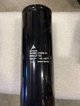 B43465-u4998-q1 Epcos B43465-u4998 Capacitor With Mount 350v 9900uf Used