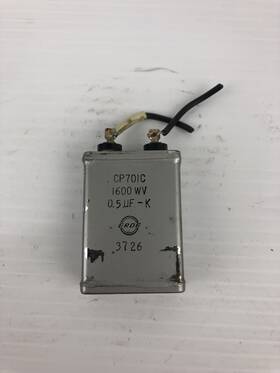 Cp70ic Erde Cp701c Capacitor 1600wv 0.5uf - K