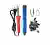 Flm-1911 Polaroid Lcd Tv Monitor Capacitor Repair Kit W Solder Iron 9286805826026