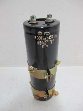 Fxs 7000 Mfd 450 Vdc Capacitor 500 Surge