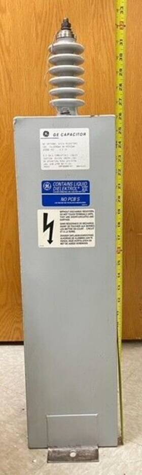 14l0090wh Ge General Electric High Voltage Pulse Capacitor 45k Vdc 4.5 F
