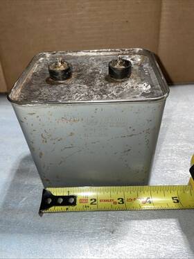 23f377 Ge Cat. 15uf 1500 Vdc Capacitor-test Good