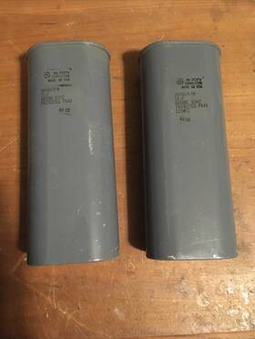 26f6629 Ge 18uf 660vac General Electric Capacitor Fa Qty 2