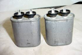 49f2375 Ge 2 2.5 Mfd 236vac 472vdc Oil Capacitors Tested Good