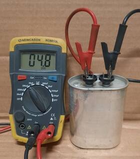 49f4344 Ge General Electric #49f4344 Oval Capacitor 5uf 660v B130g
