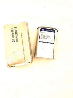 6x663e Ge Motor Run Capacitor 370vac 50/60hz Model #