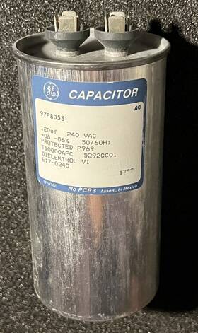 97f8053 Ge 240vac 120uf Capacitor