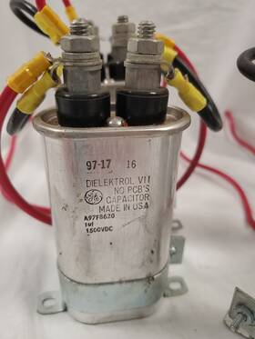 A97f8620 Ge General Electric Dielektrol Vii Capacitor - Lot Of 6