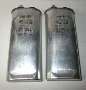 B308576p04 Ge Dielektrol Capacitor A10afc 10uf 370vac Tested 2 Pcs