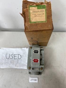 Cr2940nj202a Ge General Electric P.b. Station 600 Vac