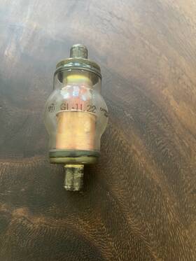 Gl-1l22 Ge Fixed Glass Vacuum Capacitor Tube 16kv 25pf