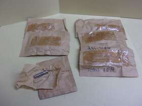 16k207ba21 General Electric Ge Fixed Tantalum Capacitor Lot Of 6