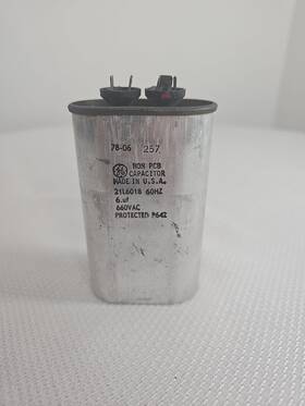 26f7510 General Electric Ge Dielektrol Capacitor 660vac 60hz 2000vdc P642