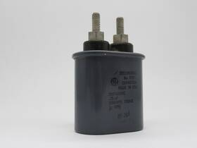 28f5605 General Electric Dielektrol Capacitor .25uf 2000 Vpk 10khz Used