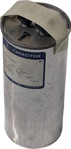 Z97f7075 General Electric Capacitor 90uf 370v 50/60hz 6% Tolerance Radial