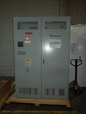 Pfcc-7u-a12 Gentec Pfcc7ua12 Capacitor Bank 600kvar 722a 3ph 480v Nema 1