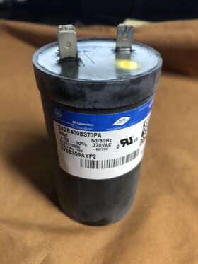 27l1358 Genteg General Electric 40uf 370vac Capacitor