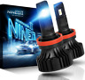 H11 H8 H9 Nineo Led Headlight Bulbs Cree Chips Extremely Brig 313103343395