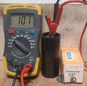 Cap250108130-ngm Hi-torq #cap250108130-ngm Capacitor 108-130uf 250vac Dims Below K127e