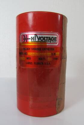 5l15-25g Hi Voltage Components 25 Kvdc .05 Mfd Energy Storage Capacitor Can