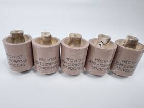 Ht57y250ka High Energy Corp Hec 1pc 25pf 15kv Np0 Ceramic Doorknob Transmitting Capacitor