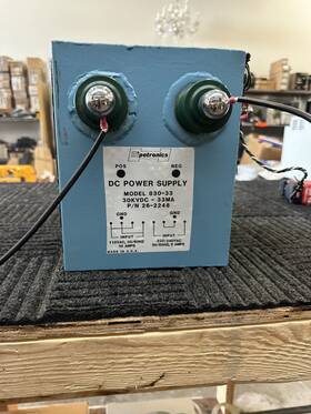 30kvdc-33ma Hipotronics 26-2248 830-33 Capacitor Dc Power Supply