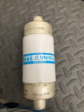 Clfi-150-0030 Itt Jennings Ckt-150-0030 150pf 30kv Vacuum Ceramic Capacitor