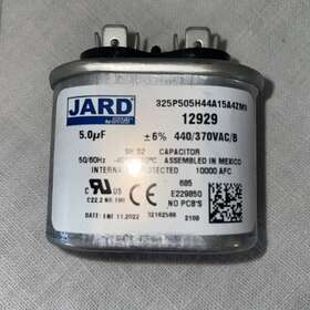 12929 Jard Lot 4 - Run Capacitor 5 Uf /440/370 Oval For Hvac Motors#12929 Free Ship