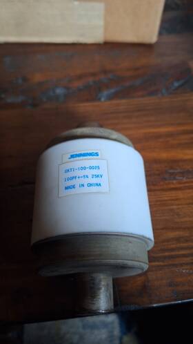 Ckt1-100-0025 Jennings Thomas And Betts - 100pf Capacitor 25kv