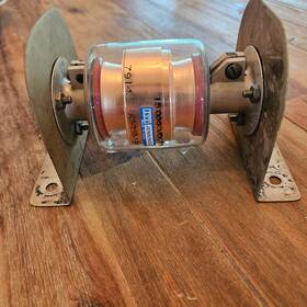 Jcs-250-15s Jennings Glass Vacuum 250pf 15kv Fixed Capacitor Jcs-250-15s Jennings Glass Vacuum 250pf 15kv Fixed Capacitor