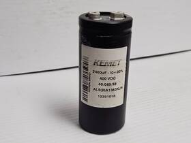 Als30a1363kjn Kemet Capacitor 400vdc 2400uf - Used