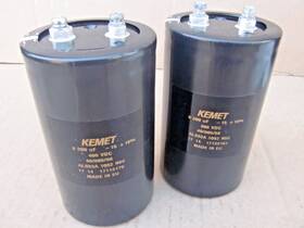 Als32a-1032-n5c Kemet 8200uf 400vdc Electrolytic Capacitor P/n Als32-1032-n5c. . L0t Of 2