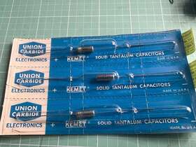 Kg2r750krs Kemet Solid Tantalum Capacitor 2.7 Uf 50v 3 Pcs