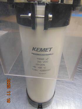 Peh200sx5150mu2 Kemet 2 Capacitor 15000uf 250vdc -20 20%