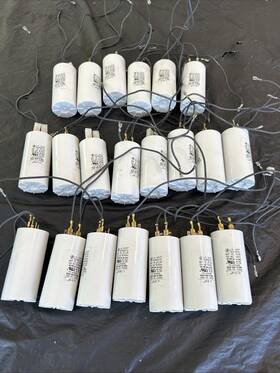 058-52-72058 La Lot Of 20 Mkp 55/250i/e727 Capacitor 250 Vac Internal Resistor