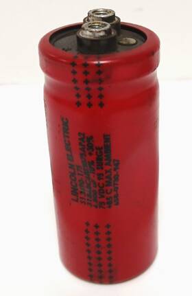 S13490-175 Lincoln Electric Capacitor 6800 Uf-10% 30% 75 Vdc 95 Surge 85 C Max