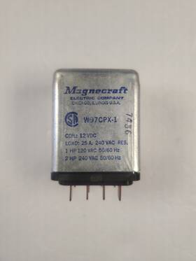 W97cpx1 Magnecraft 1n961b By Relay Dpdt 12vdc - Untested