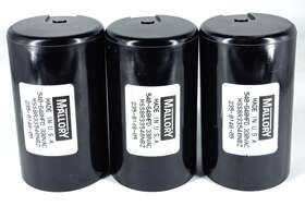 235-0148-05 Mallory Lot Of 3 Motor Start Capacitors 540-648mfd 330vac Used